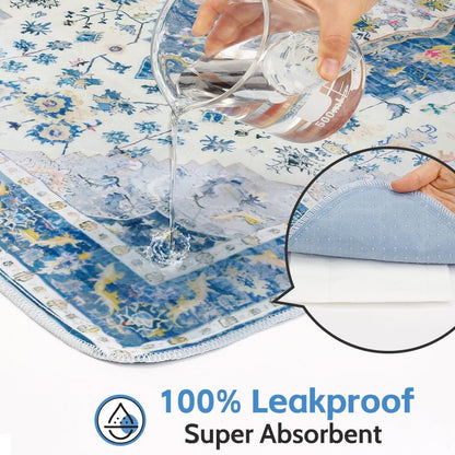 Washable Pee Pads for Dogs, 2 Pack Reusable Puppy Training Pads 40"X26" Super Absorbent Waterproof Dog Training Pads, Non-Slip Potty Pads, Whelping Pads Litter Mat