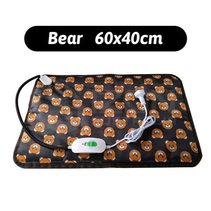 Large Pet Electric Heat Mat AU Plug Warmer Pad Blanket Waterproof Dog Cushion