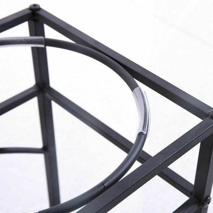 Pawz Pet Feeder Bowl Dual Elevated Raised Dog Puppy Stainless-Stee