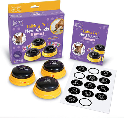 Talking Pet Next Words Names Button Set (3 Pieces)