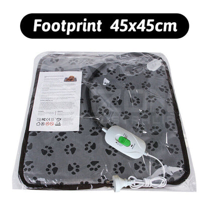 Large Pet Electric Heat Mat AU Plug Warmer Pad Blanket Waterproof Dog Cushion