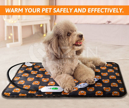 Large Pet Electric Heat Mat AU Plug Warmer Pad Blanket Waterproof Dog Cushion