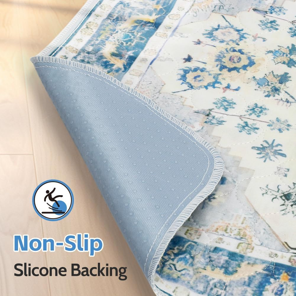 Washable Pee Pads for Dogs, 2 Pack Reusable Puppy Training Pads 40"X26" Super Absorbent Waterproof Dog Training Pads, Non-Slip Potty Pads, Whelping Pads Litter Mat